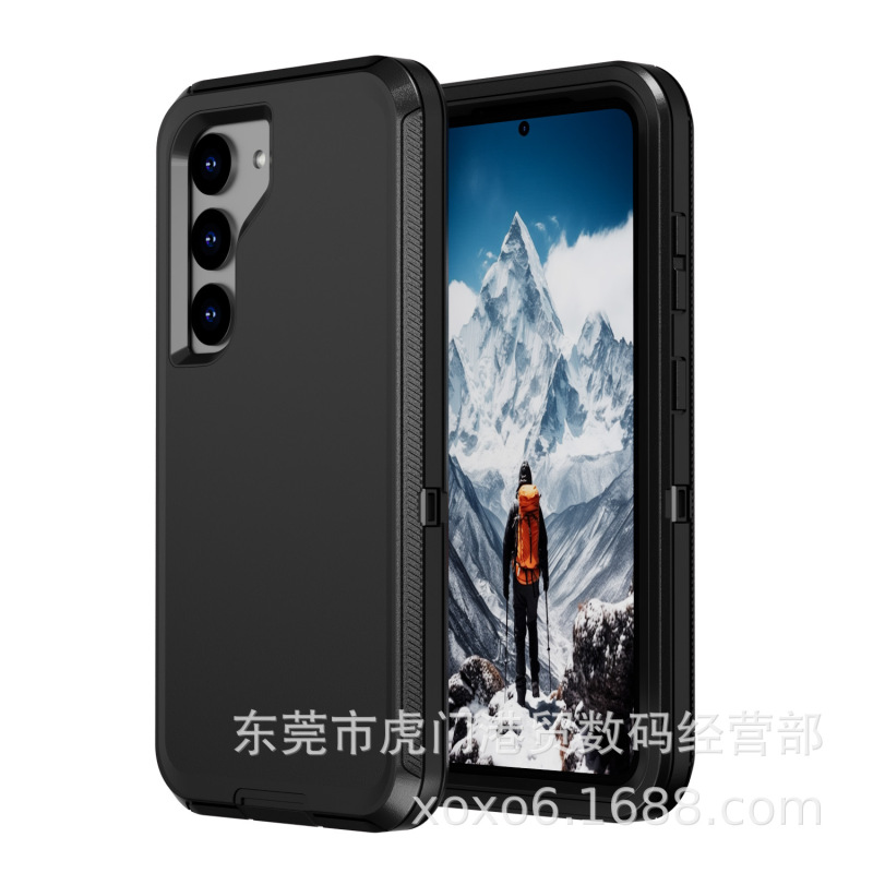 Samsung S23+ に適した落下防止および防塵の落下防止携帯電話ケース 1.5m 落下防止 Samsung S23 保護カバー フルパッケージ|undefined