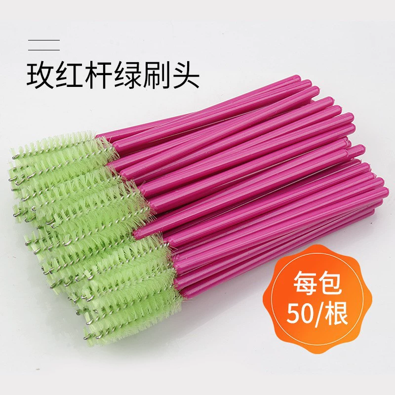 Disposable brush for eyelashes, curly false eyelashes for extension