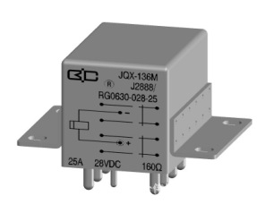 JQX-136M 型小型大功率密封直流电磁继电器