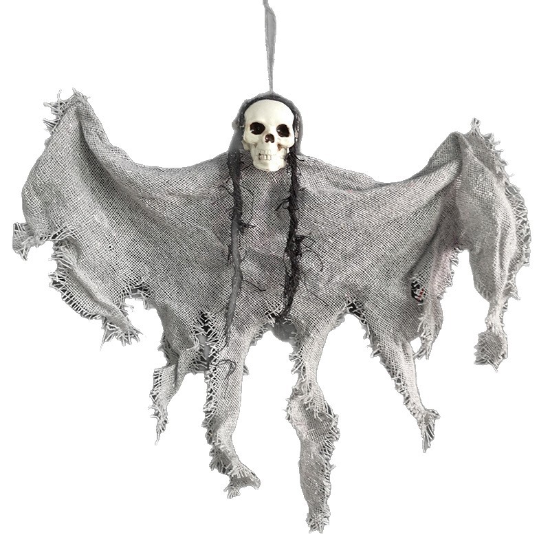 Halloween cráneo pequeño fantasma colgando atmósfera decoración accesorios fantasma día terror fantasma colgante colgante image 6