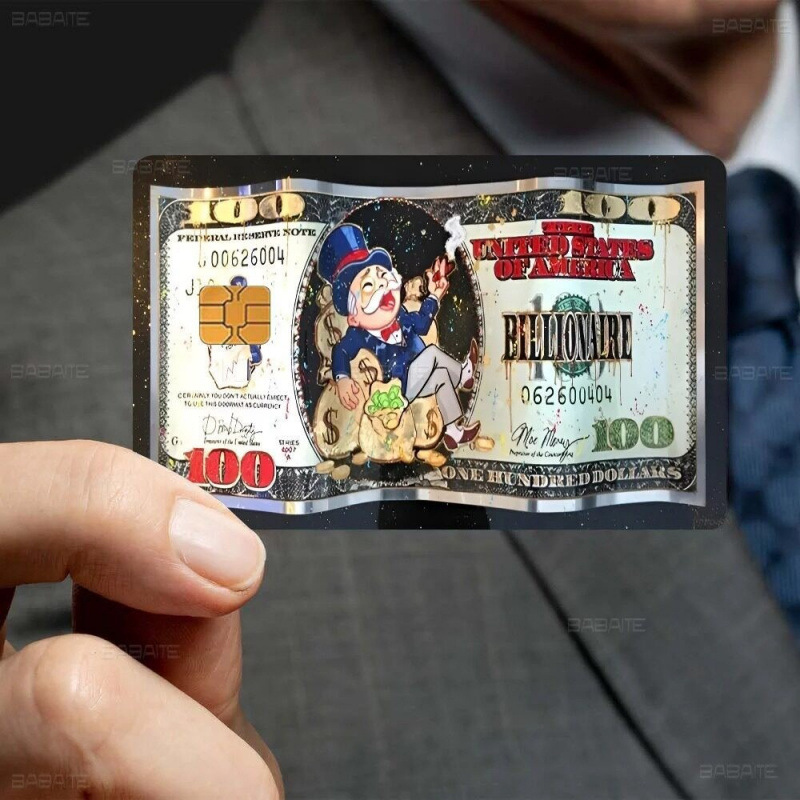 Calcomanía Impermeable para Tarjetas Bancarias de PVC Impermeable y Antideslizante para Tarjetas Bancarias