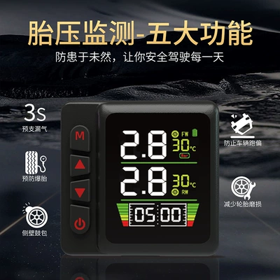 Tire pressure monitoring system Bending Angle External Tire