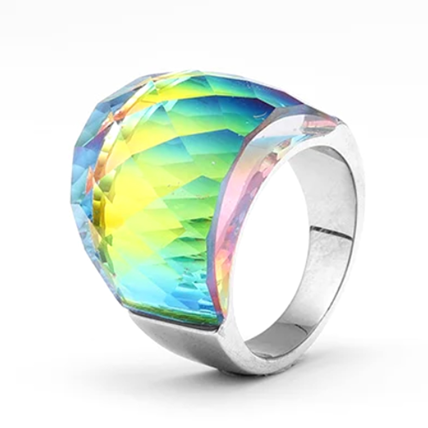 18g Weight Rhinestones Inlay Material Rings Classification 1 Piece Quantity Holiday, Daily Occasion Titanium Steel Material Color Block Pattern Men's Gender Inlay Design Simple Style, Classic Style Style Simple Style Classic Style Color Block Titanium Steel Inlay Rhinestones Men's Rings 29