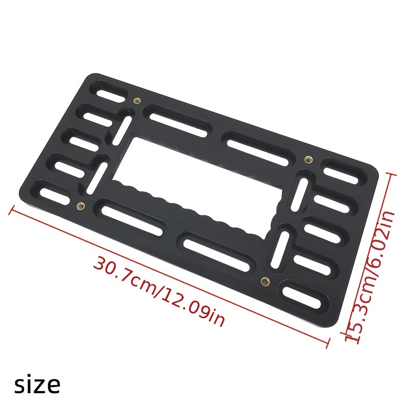 Cross-border foreign trade bestseller: American license plate frame, US standard license plate holder, plastic base for car plates, car modification accessories