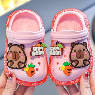 Summer Children's New Kapi Barra Bala Cave Shoes 1-6 Non-slip Outer Wear Small and Medium-sized Children's Soft-soled Sandals
