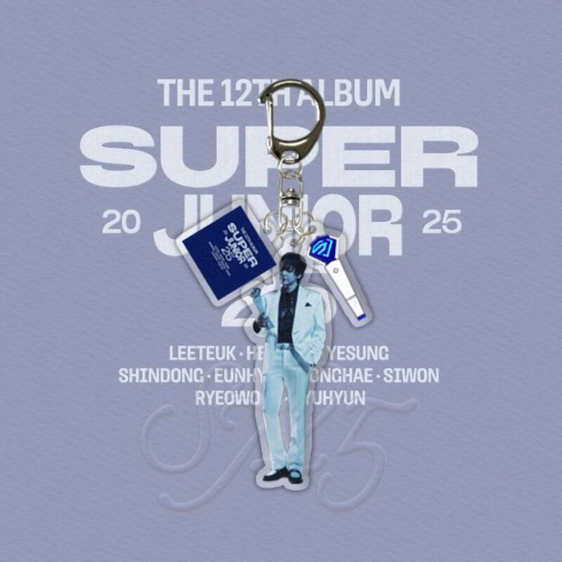 25年SUPER JUNIOR亚克力钥匙扣物料钥匙扣背包挂件金希澈李东海|undefined