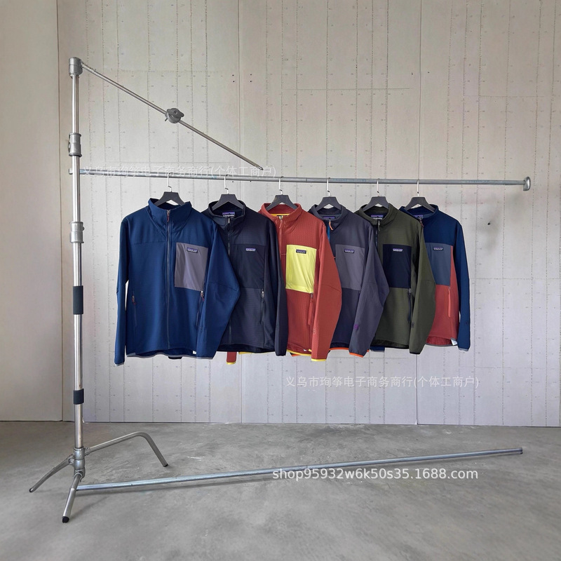 Pata Outdoor R2 Techface Soft Shell Thin Jacket Windproof and Water-Repellent Soft Shell Stand Collar Zipper Jacket