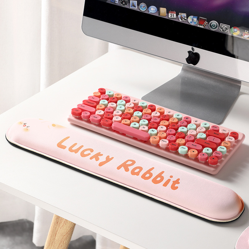 Cojín de goma natural almohadilla de ratón para muñecas de niñas lindo protector muñeca de escritorio computadora almohada de mano