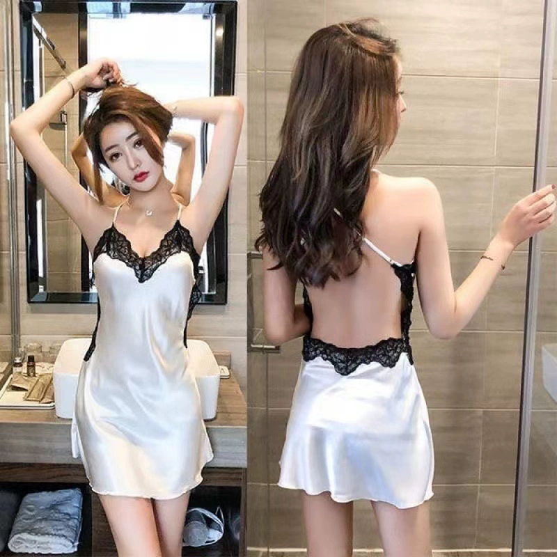 Pijama, sexy thin skirt sleevless, city style, backless