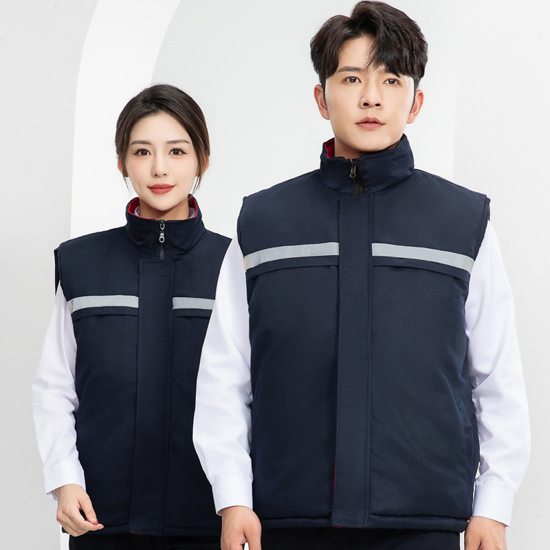 Autumn and Winter Project Cotton Vest Tooling Group Advertising Volunteers Vest Working Clothes Printing Autumn and Winter Project Cotton Vest Tooling Group Advertising Volunteers Vest Working Clothes Printing