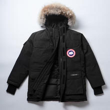 好品质！羽绒服男女情侣款08远征中长款工装派克大衣保暖外套