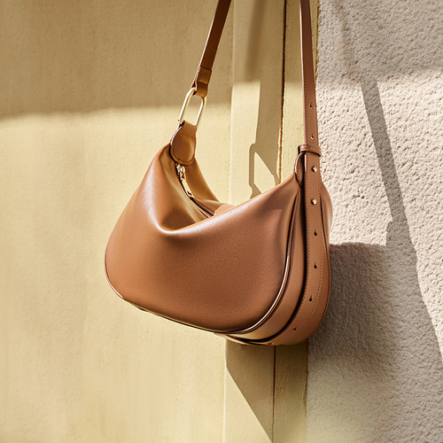 Nalandu bag 2024 new women's autumn and winter versatile high-end dumpling bag crossbody bag genuine leather women's bag single shoulder