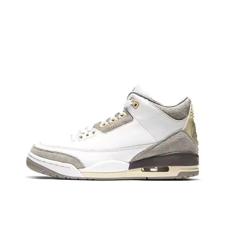 AJ3 negro cemento de carreras azul Fujiwara Hiroshi air mat zapatos de baloncesto Joe3 antideslizante desgaste zapatos deportivos casuales para hombres y mujeres