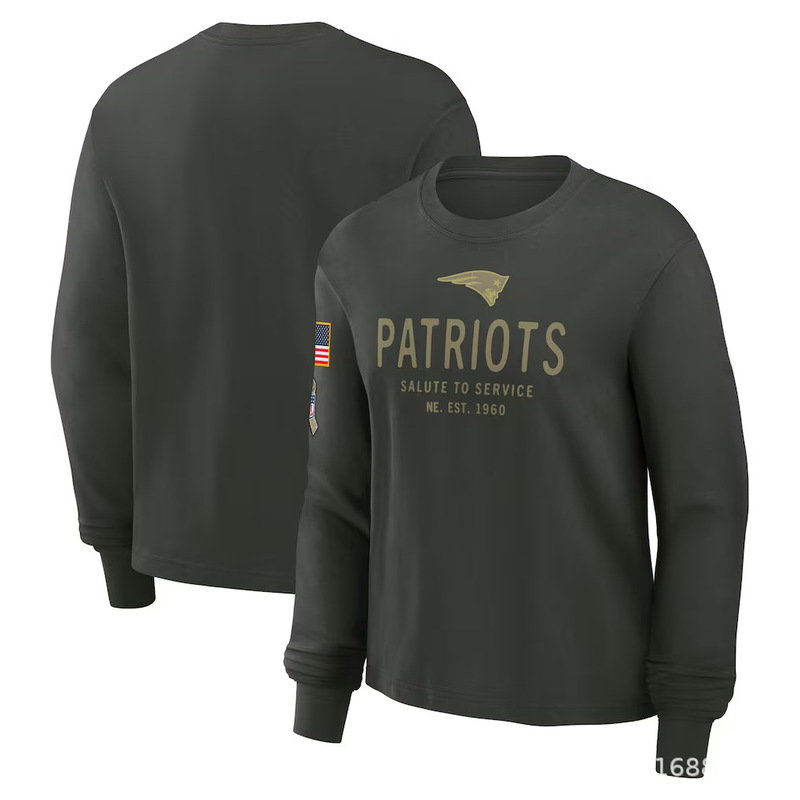 Supports customization of men's foreign trade clothing, European and American style black crew neck sweatshirt, men's NFL American football casual wear Supports customization of men's foreign trade clothing, European and American style black crew neck sweatshirt, men's NFL American football casual wear