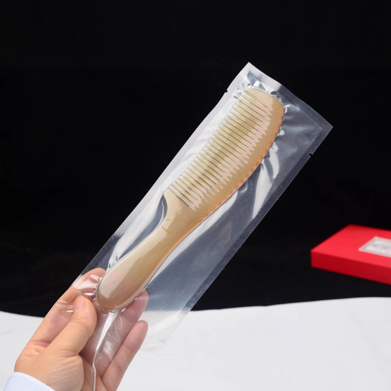 真空メーカー直販卸売りの正規品牛角櫛20cm男性櫛正規品牛角櫛|undefined