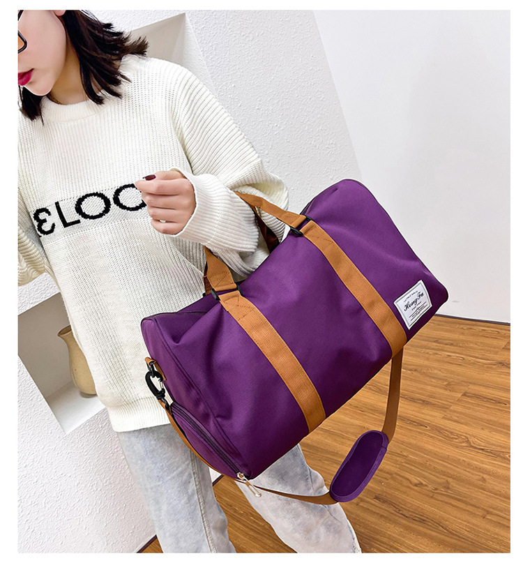 Dry wet separation luggage bag, men's fitness bag, leisure sports travel bag, handbag_voghion.com