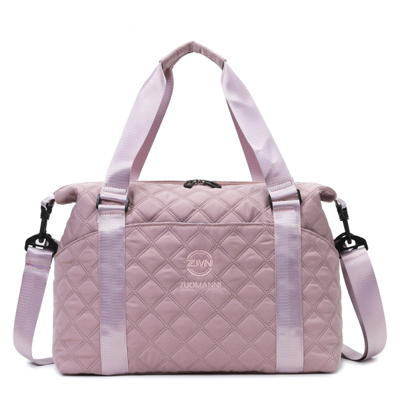 Se puede equipar con maleta trolley, bolsa de viaje de separación seca y húmeda de gran capacidad, almacenamiento ligero y de corta distancia, bolsa de lona portátil de un solo hombro al por mayor