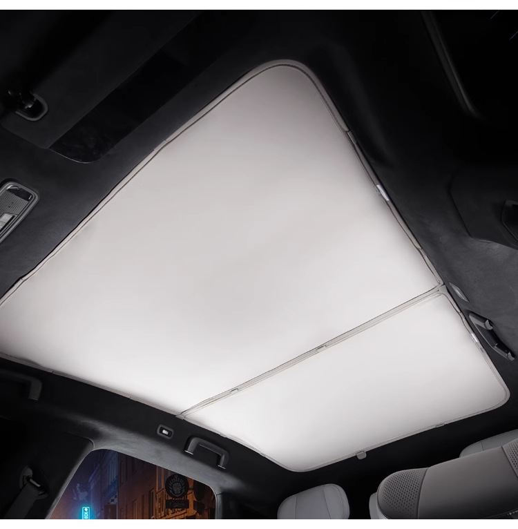 Suitable for Lynk & Co Z20/10Emp Sunroof Sunshade, Car Roof Sun Protection and Heat Insulation Canopy, Suede Sunshade