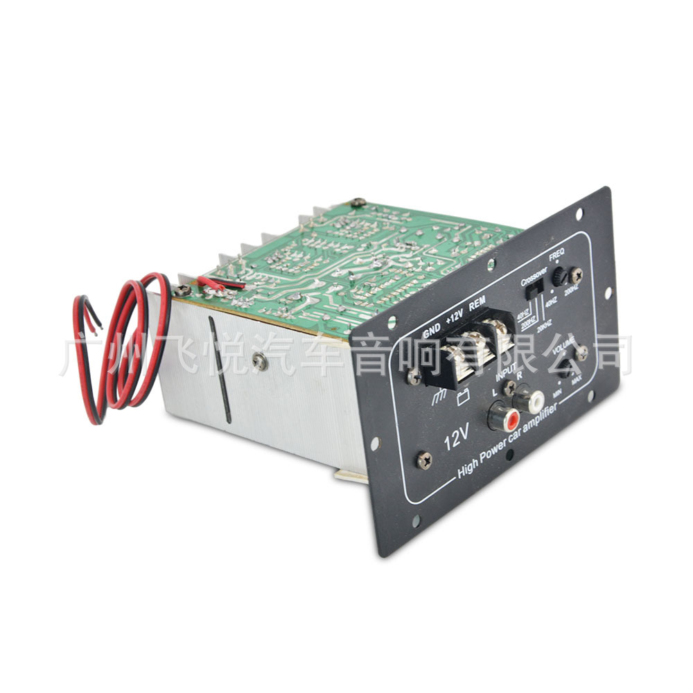 Cross-Border Direct Supply Amplifier Board 8-Inch 10inch 12inch Subwoofer Amplifier 12V90W Car Amplifier High Power