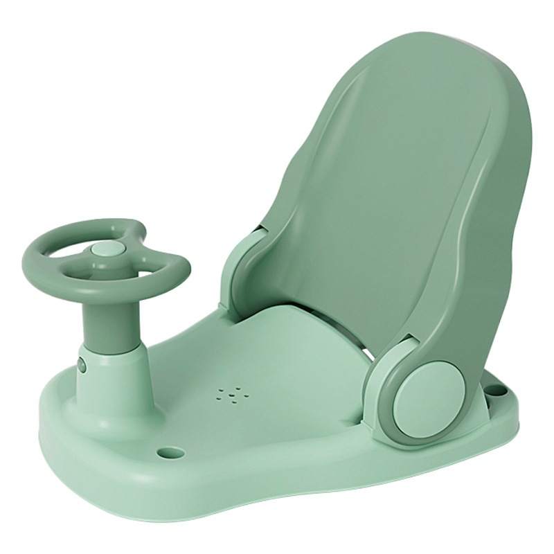 Silla de baño de bebé plegable artefacto de baño de bebé soporte reclinable taburete de baño asiento de bañera taburete de baño antideslizante
