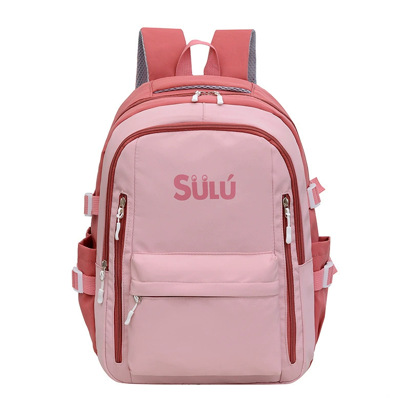 Capacious backpack, shoulder bag one shoulder, Korean style, for students, western style