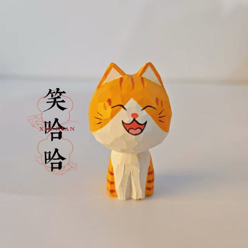 招财猫小摆件 办公桌 书桌 创意家居 转运 生日节日礼物 装饰手工|undefined