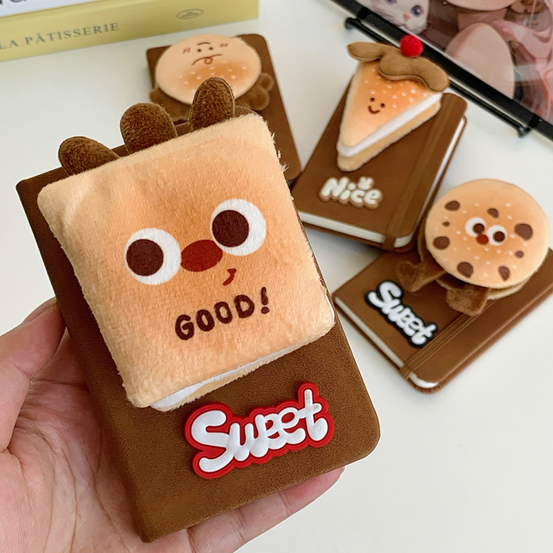 Creative and Fun Hamburger-Themed Notebook, Journal, Notepad, Small Notebook, Portable Notebook for Girls