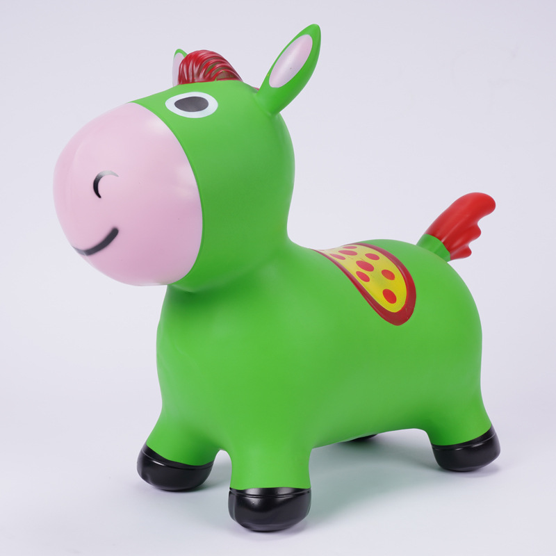 Jardín de infantes de caballo de salto Juguetes de equilibrio de caballo de salto Balón infláble Fuerte traviesos Niños Caballo de balance M