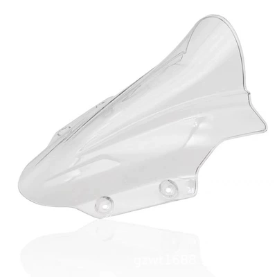 Motorcycle front windshield Heightened Windshield Modification, Track - transparent