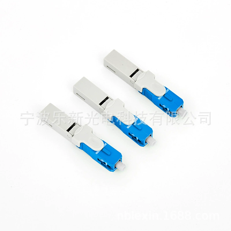 Быстроразъемный оптоволоконный коннектор SC/UPC, холодный соединитель, компрессионный тип, 53MM-Z35