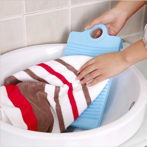 Hanging anti-slip plastic thickened washboard mini laundry washboard hand-held small washboard distribution and wholesale