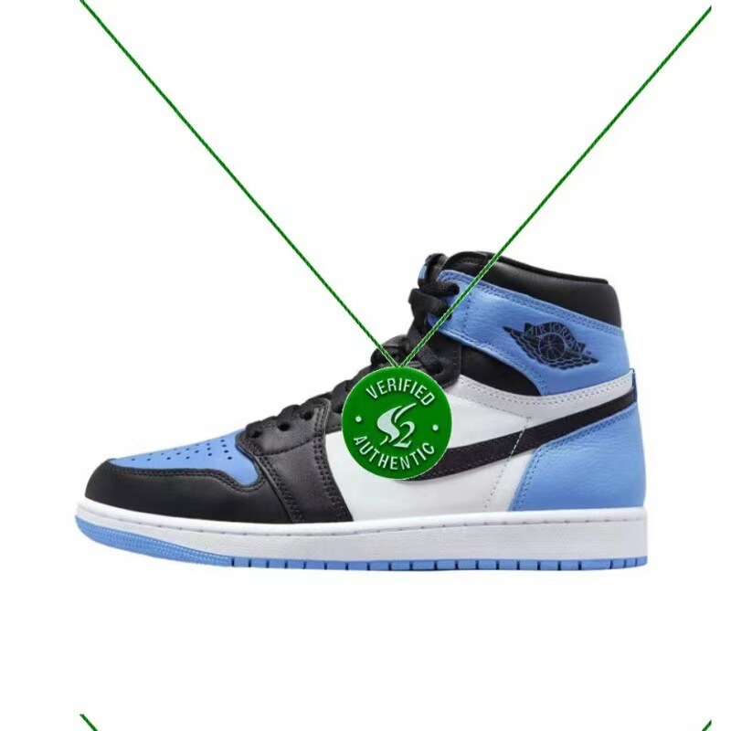 Putian Factory Pure Original Aj1 High Top Basketball Shoes Black and White Panda University Blue Obsidian Chicago Men's and Women's Sports Shoes