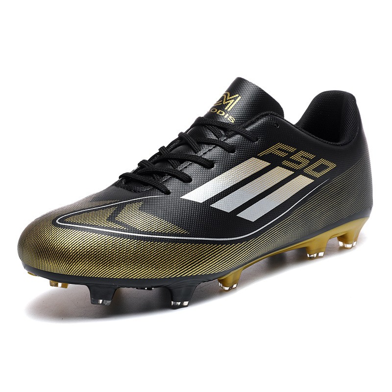 2025 nuevos zapatos de fútbol transfronterizos para hombres y mujeres, zapatos de entrenamiento de entrenamiento de clavos de clavos de juventud