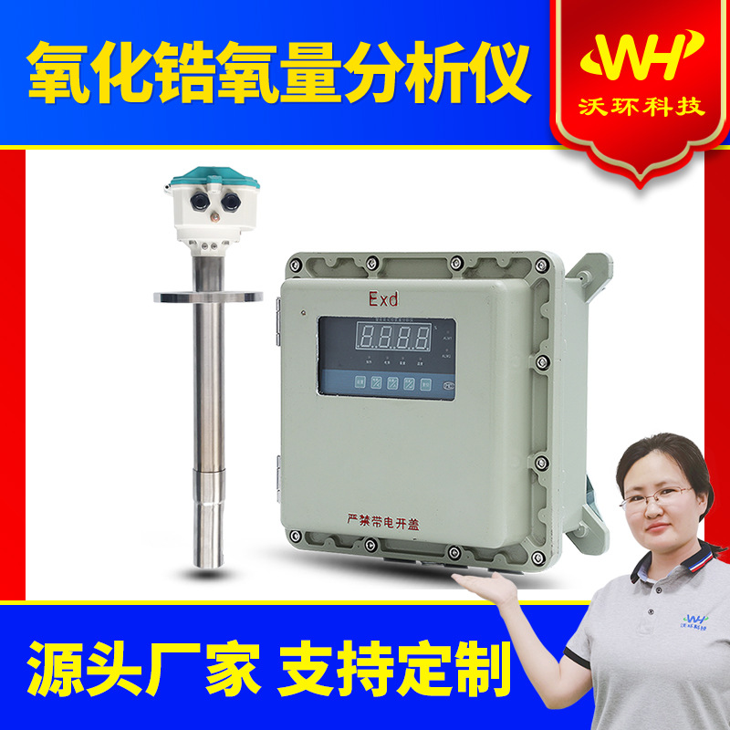 ZOY型直插式一体氧化锆氧量分析仪锅炉烟道燃气燃油燃煤检测氧含