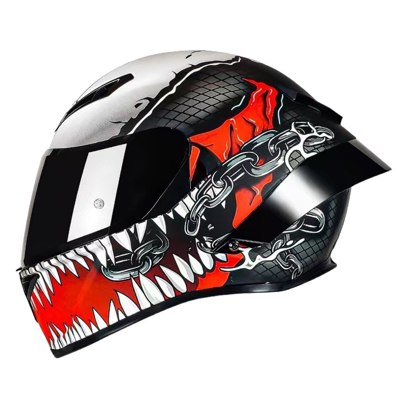 3C certificado casco de la motocicleta de fábrica al por mayor DOT Comercio exterior casco Nacional Estándar Clase A Four Seasons Universal