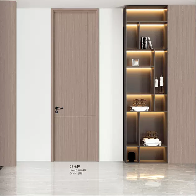 厂家实木复合工程门室内生态木门干性漆烤漆套装卧室门房间平开门