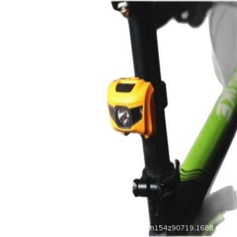 Bicicleta luz LED bicicleta de montaña luz trasera faro luz trasera de doble propósito mini luz de advertencia equipo de equitación fuerte luz de plástico