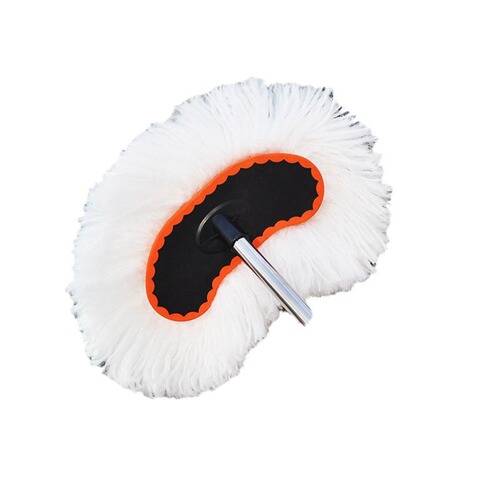 Car wash mop stainless steel long handle telescopic car mop car wash car brush