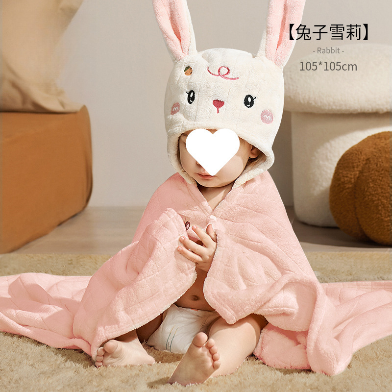 (Class A Standard) Bring a hat-Little Rabbit Shirley 【105*105cm】