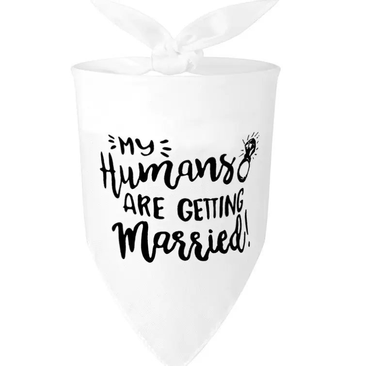 跨境专供宠物口水巾狗狗三角巾婚庆可水洗适用中小型犬宠物用品