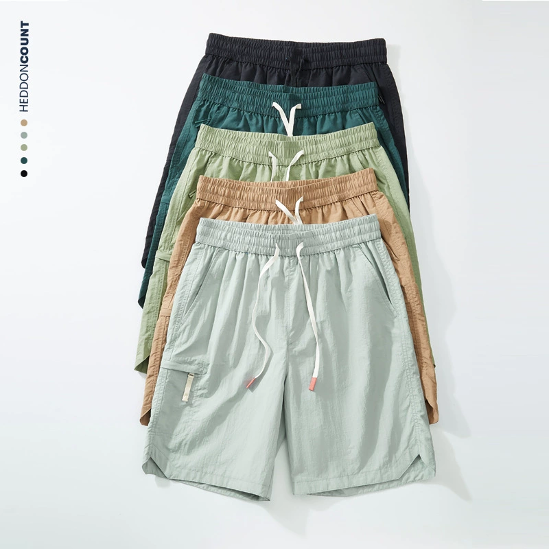 Трансграничные эксклюзивные леггинсы мужские спортивные шорты со льдом прохладные функции