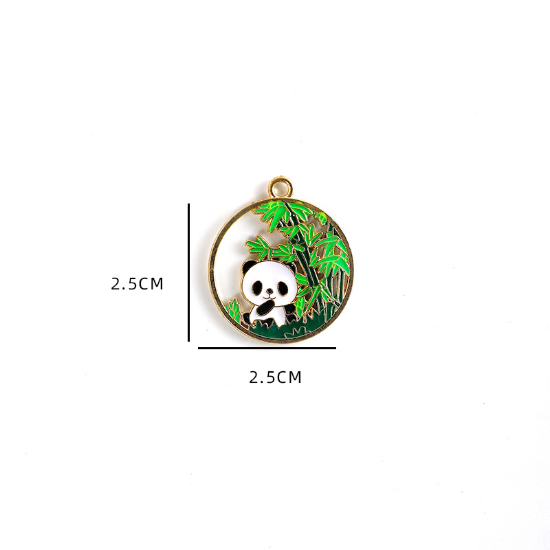[2025 Dragon Boat Festival] Mini Zongzi Caqui Decoración con cuentas Panda Zongzi Campana Decoración con borla colgante image 9