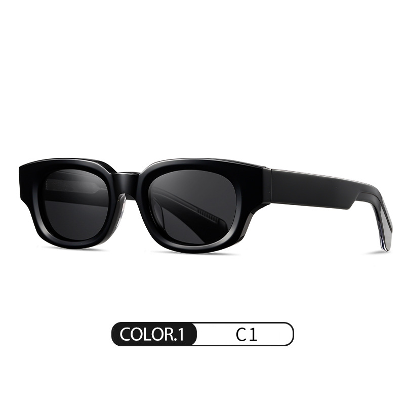 Nuevas gafas de sol polarizadas S32127 Gafas de sol de tablero de tiro callejero al aire libre de moda Gafas de sol para hombres y mujeres con el mismo estilo