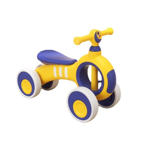 Children's 4-Wheel Walker for 1-3 Year Olds, Boys and Girls Twister Car, Can Sit and Slide Toy Car, Baby Scooter