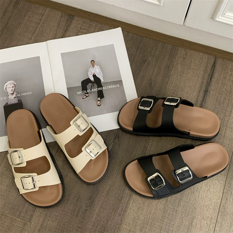 Birken обувь на толстой подошве для женщин летом носить полулежные тапочки ленивые ботинки Baken сандалии туфли для пляжного отдыха оптом