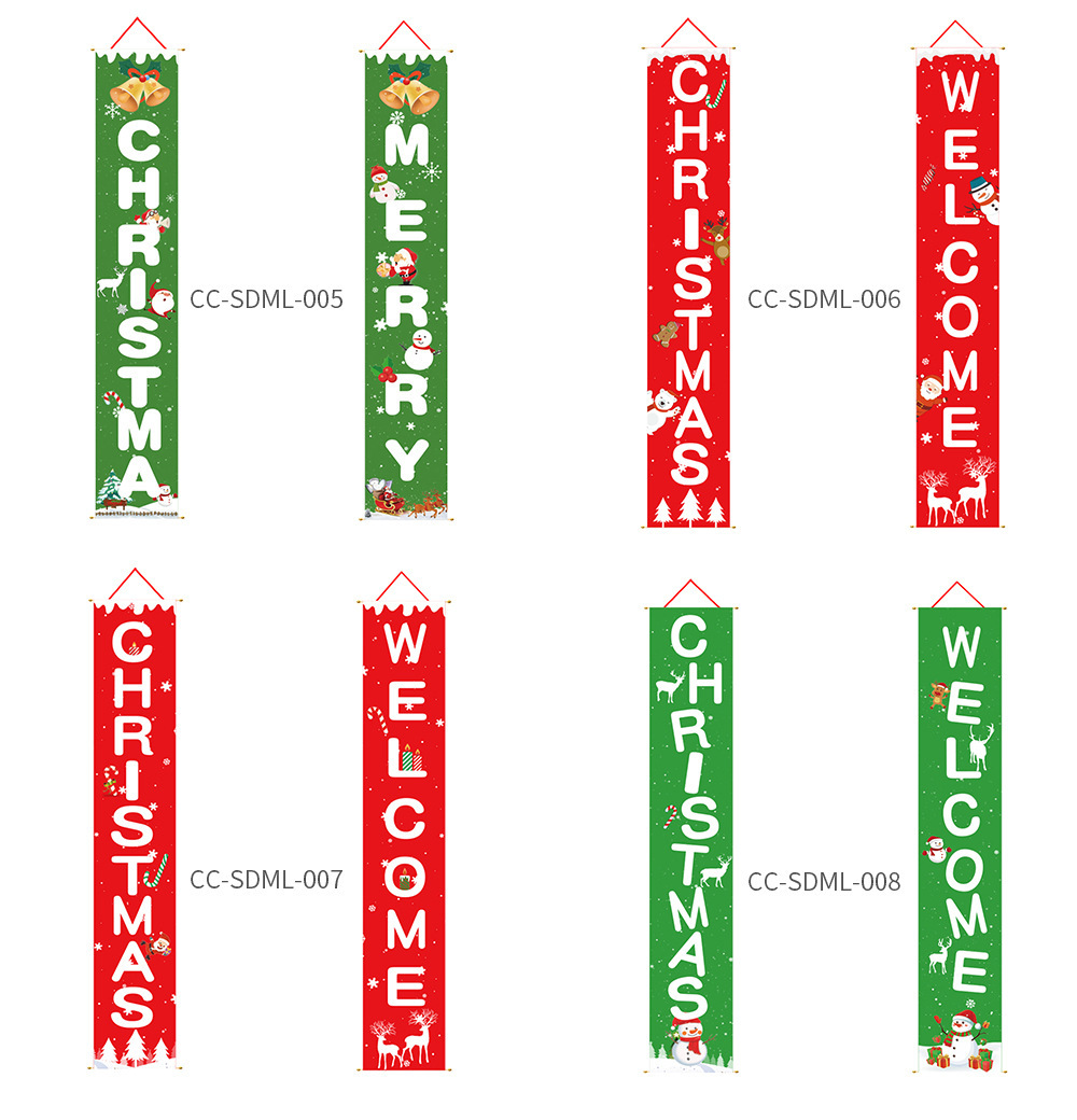 Jule dørbanner til julepynt og festlig dekoration_voghion.com