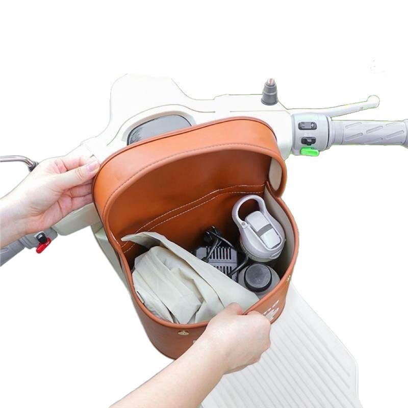 新しい電気自動車フロントユニバーサル吊り下げバッグかわいい漫画吊り下げバッグ吊り下げ大容量収納バッグ|undefined