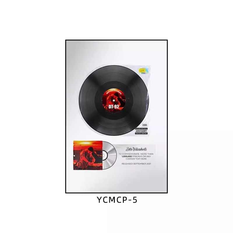 CD de vinilo cuelga pinturas retro americanas cafetería música comedor sala de estar dormitorio lujo ligero alta pintura decorativa image 22