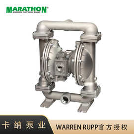 马拉松气动隔膜泵1寸半泵口径DN40不锈钢泵耐磨泵 M15B1SGTABS000