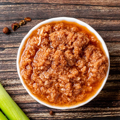 San Yu Sheng Gang Dalian Shrimp Paste Packaged 100g Fresh Shrimp Paste Ready-to-Eat Dalian Specialty Antarctic Krill Paste for Commercial Use